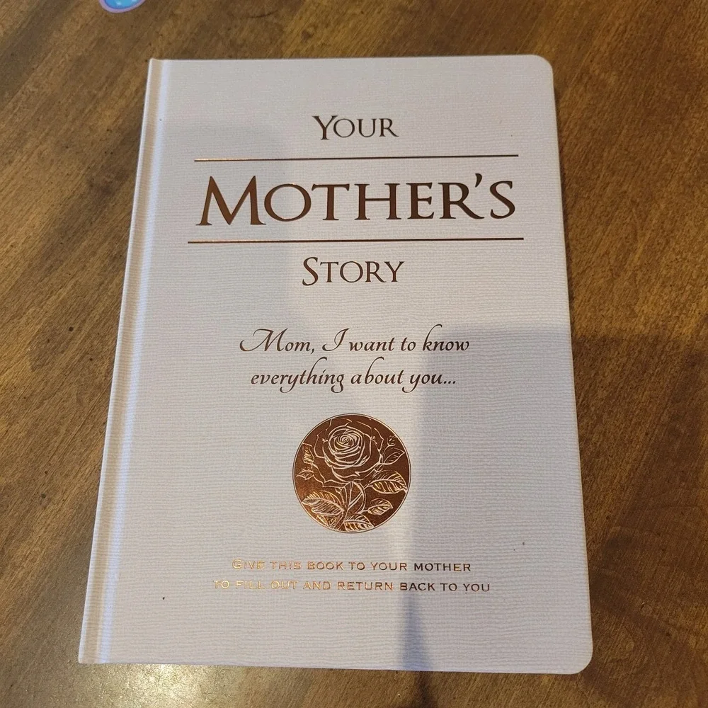 Piccadilly Your Mother's Story Guided Journal Hardcover Mom Memory Keepsake Book
